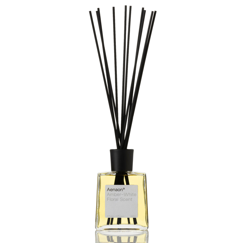 Amber-White Floral Diffuser